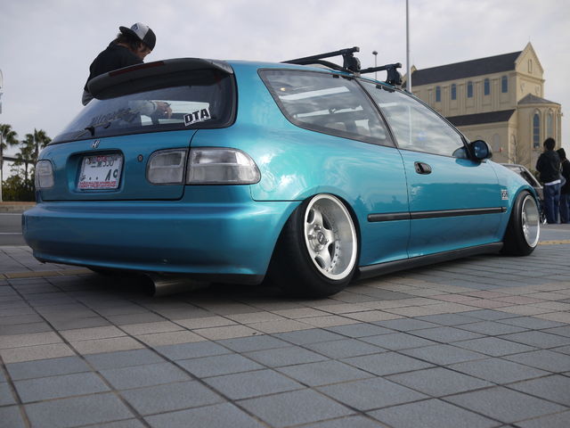  Japan put together his EG he wanted to create a car that displayed his 